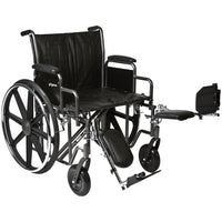 Compass Health ProBasics® K7 Extra Heavy Duty Wheelchair with Elevating Legrests