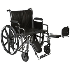 Compass Health ProBasics K7 Extra Heavy Duty Wheelchair with Swing-Away Footrests
