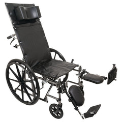 Compass Health ProBasics Reclining Wheelchair with Removable Desk Arms & Elevating Legrests