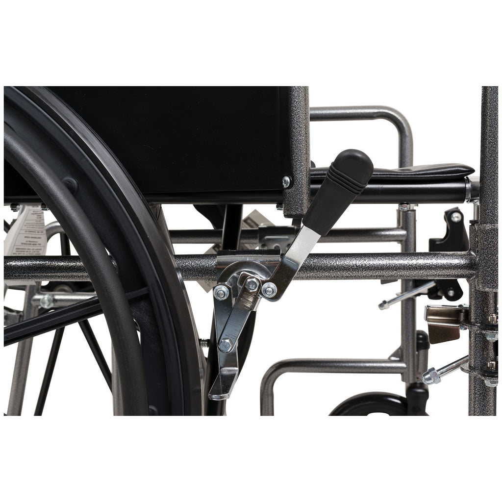 ProBasics® Reclining Home Wheelchair – Full-Body Comfort with Elevating Legrests and Versatile Desk Arms