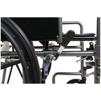 Compass Health ProBasics® Reclining Wheelchair with Removable Desk Arms & Elevating Legrests