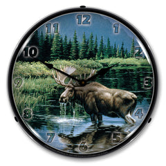 Northern Solitude 14" LED Wall Clock