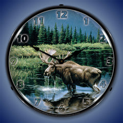 Northern Solitude 14" LED Wall Clock