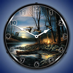 Evening Glow 14" LED Wall Clock