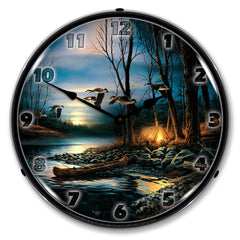 Evening Glow 14" LED Wall Clock