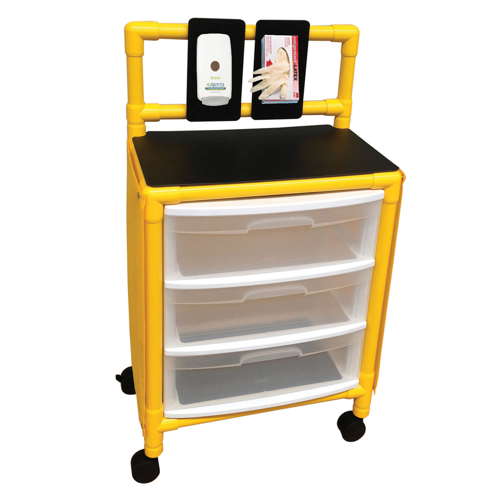 MJM International Universal Isolation Cart Station | Healthcare-Grade Supply Distribution