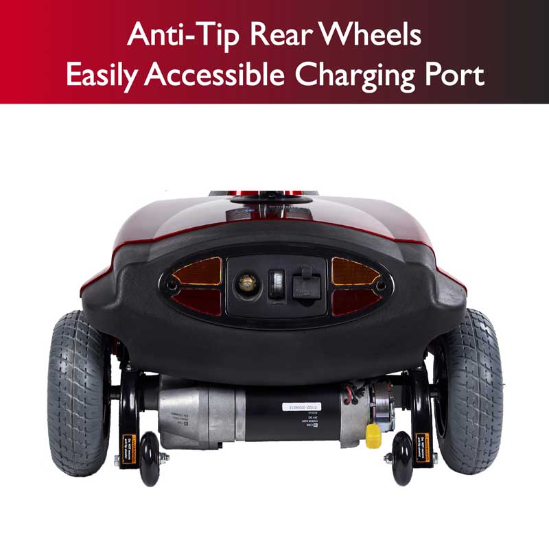 Zip’r® Breeze 3-Wheel Mobility Scooter | Full-Size Heavy-Duty Personal Transport