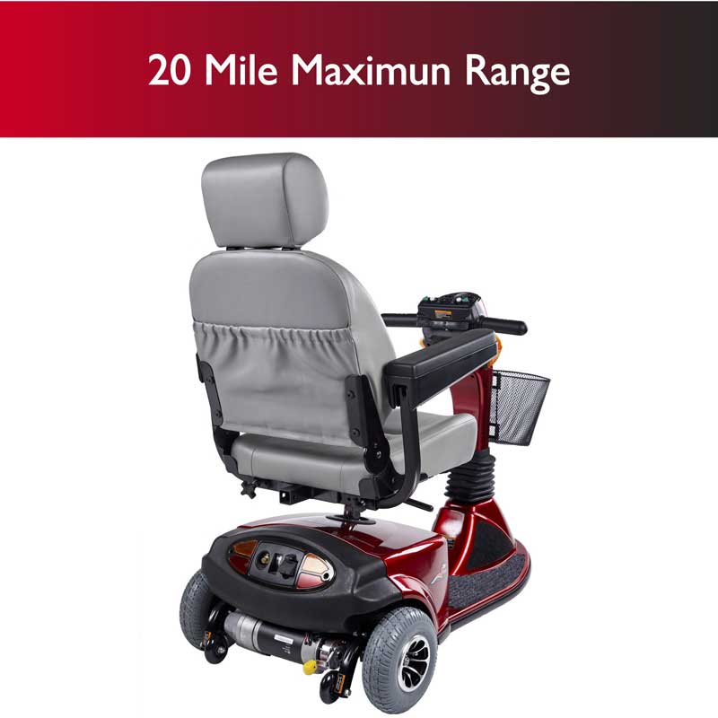 Zip’r® Breeze 3-Wheel Mobility Scooter | Full-Size Heavy-Duty Personal Transport