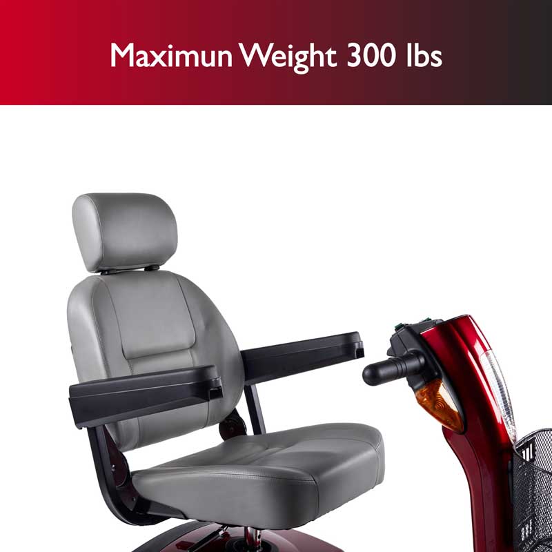 Zip’r® Breeze 3-Wheel Mobility Scooter | Full-Size Heavy-Duty Personal Transport
