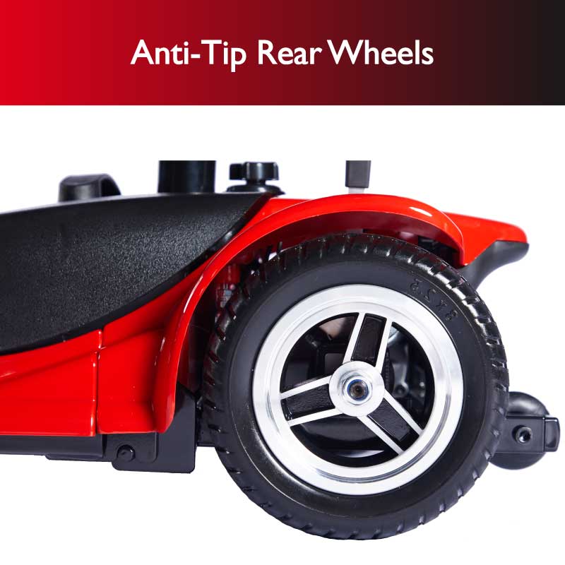 Zip'r Roo 4-Wheel Mobility Scooter – Compact Stability for Professional Environments
