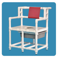 IPU Bariatric Commode Chair without Casters