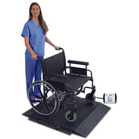 Detecto Portable BRW1000 Bariatric Wheelchair Scale