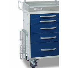 DETECTO Catheter Holder with Accessory Rail for Rescue Cart