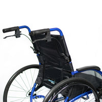 Strongback Mobility 24 Lightweight Folding Wheelchair with Attendant Brakes