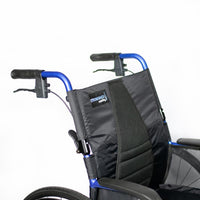 Strongback Mobility 24 Lightweight Folding Wheelchair with Attendant Brakes