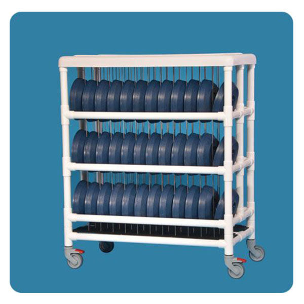 IPU Dietary Dome Cart | 72-Capacity Aseptic Storage & Transport