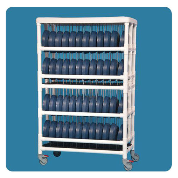 IPU Dietary Dome Cart | 96-Capacity Aseptic Storage & High-Volume Transport