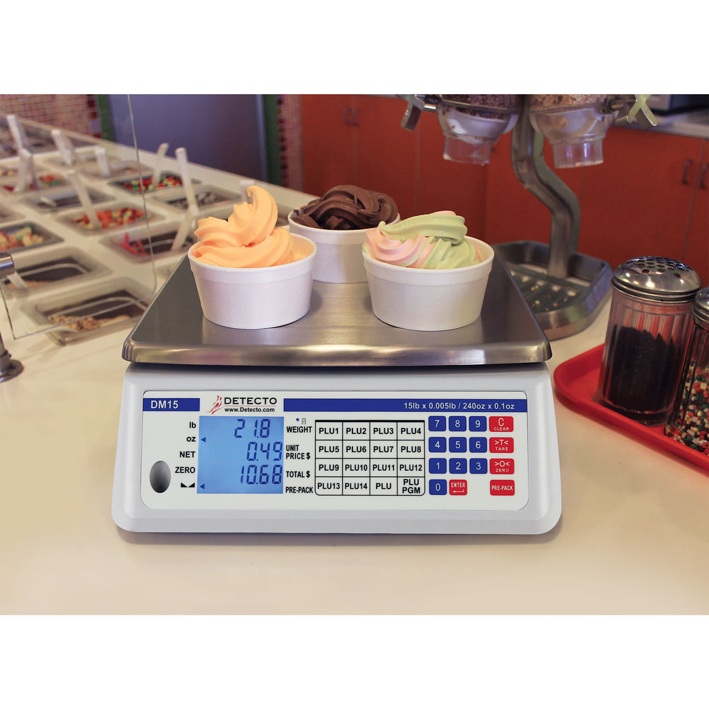 Detecto DM15 Price Computing Scale