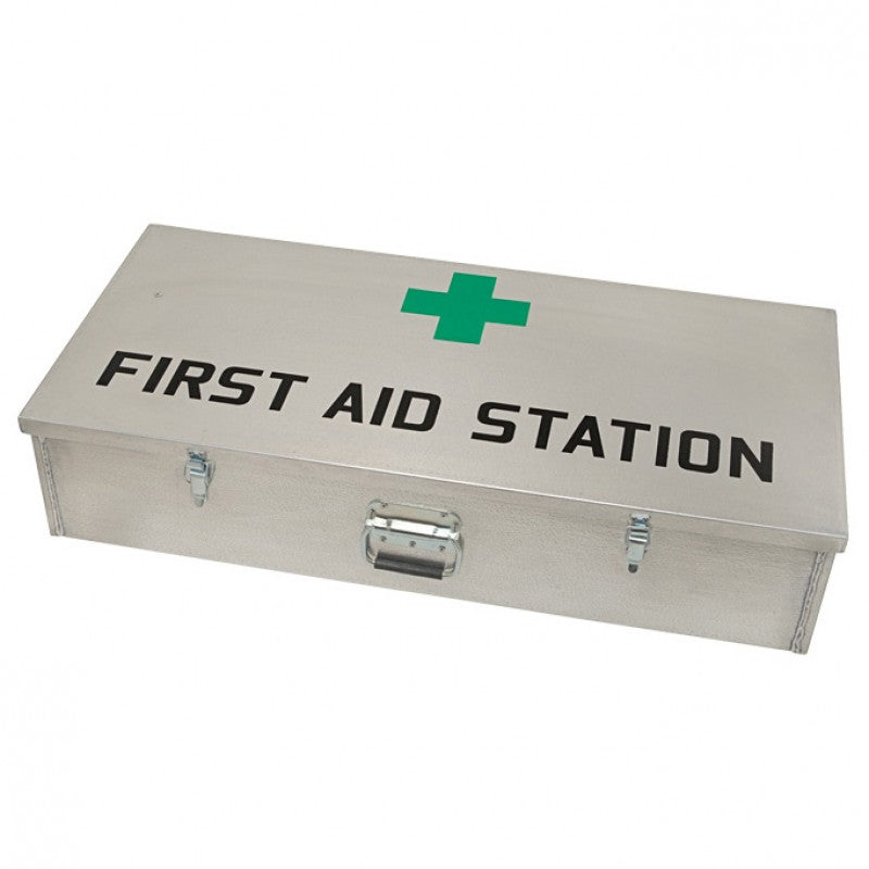 Junkin JSA-705 Dust-Tight Aluminum Mine First Aid Case for Full-Scale Emergency Kits