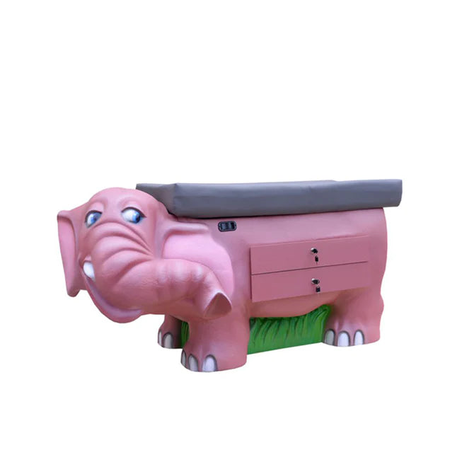 Pedia Pals ZooPal Elephant Pediatric Exam Table | Anxiety-Reducing Clinical Workspace