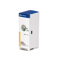 First Aid Only ¾" x 3" SmartCompliance Adhesive Plastic Bandages Refill, 50 Per Box