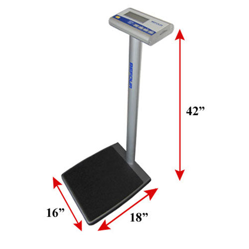 Befour FS-0961 Pro-BMI Digital Column Scale with MotionLock Technology