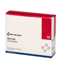 First Aid Only Burn Gel, 25 Per Box(Pack of 30)