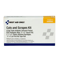 First Aid Only Cuts and Scrapes Kit, Unit Box(Pack of 150)