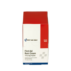 First Aid Burn Cream, 144 Per Box