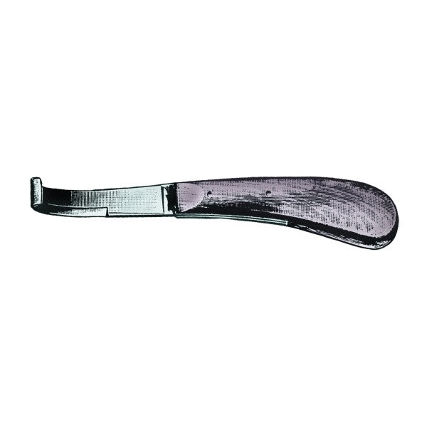 Jorgensen Labs J0034 Hoof Knife with Double Edge