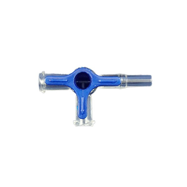 Jorgensen Labs JorVet 3-Way Stopcock | Luer-Lock Fluid Directional Control Valve