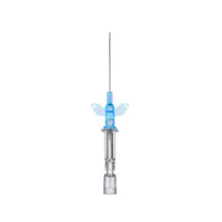 Jorgensen Labs Braun Introcan IV Catheter with Wings, 22g x 1³, Blue