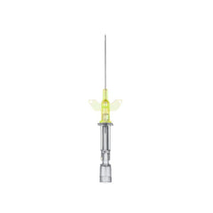 Jorgensen Labs Braun Introcan IV Catheter w/ Wings, 24g x 3/4³, Yellow