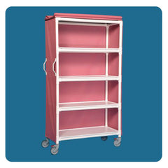IPU 4-Shelf Deluxe Linen Cart