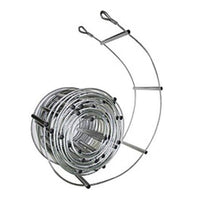 PMI 6" Aluminum Rungs, 3 mm Galvanized Cable (10 Meters long w/ 30 cm Rung Spacing)