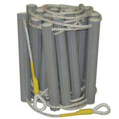 PMI 10.5" FRP Rungs, Polyester Rope - 30 cm Rung Spacing, Per Meter
