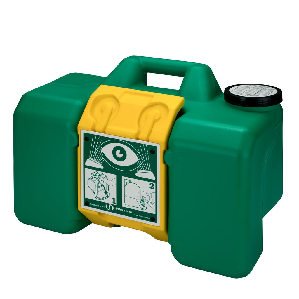 Haws Portable Gravity-Fed 15-Minute Emergency Eyewash Station | 9 Gallon