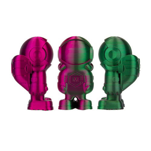 LulzBot MatterHackers Quantum Dual-Color PLA Filament - 2.85mm