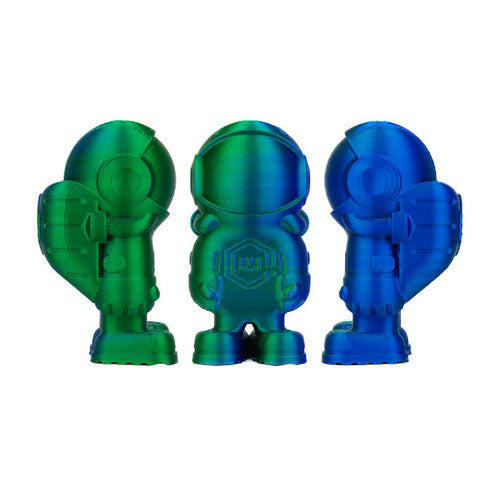 LulzBot MatterHackers Quantum Dual-Color PLA Filament - 2.85mm