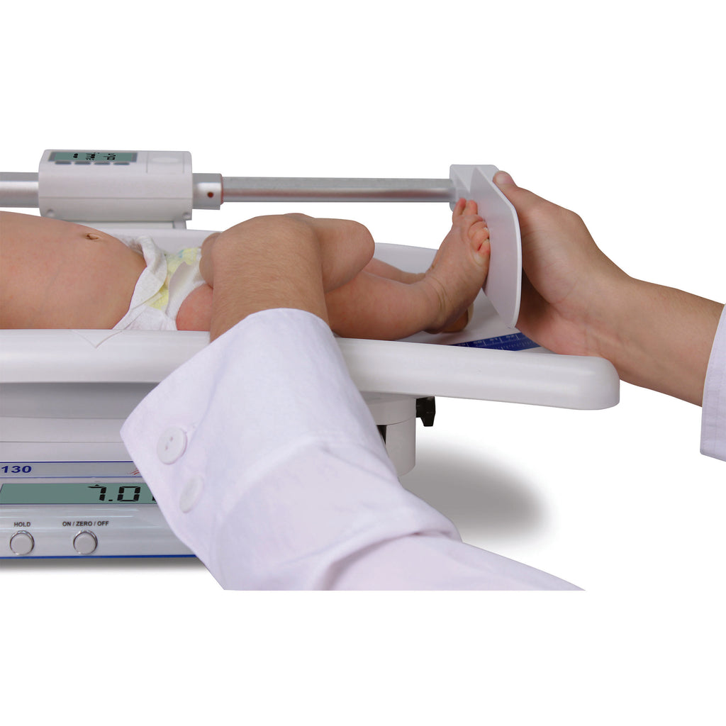 Detecto MB130 Digital Pediatric Scale – Convertable Infant & Toddler High-Precision Medical Scale