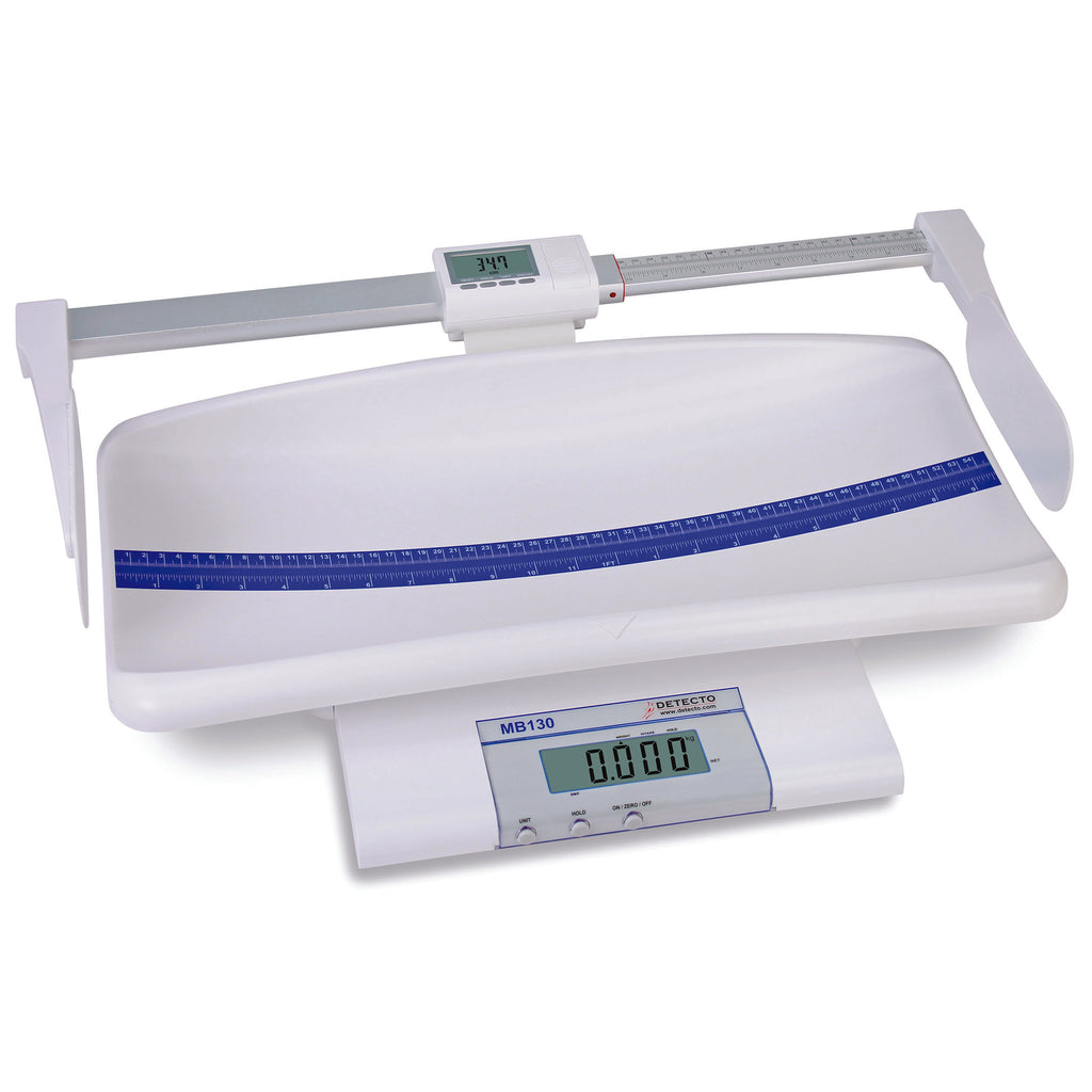 Detecto MB130 Digital Pediatric Scale – Convertable Infant & Toddler High-Precision Medical Scale