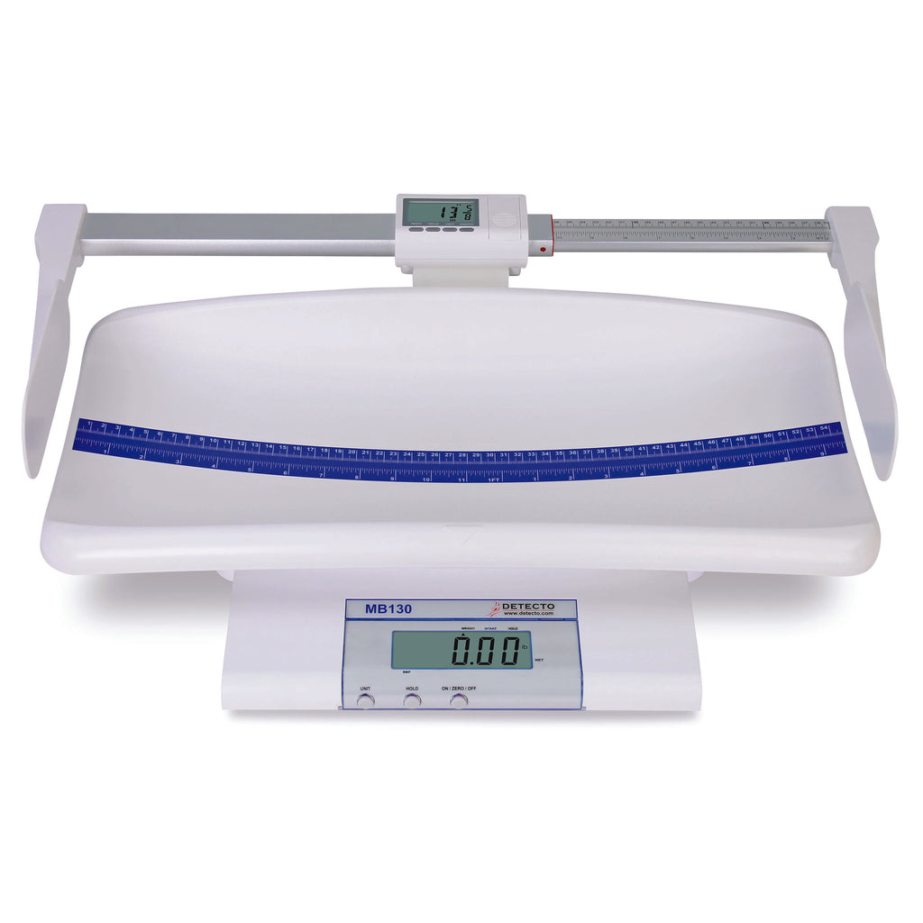 Detecto MB130 Digital Pediatric Scale – Convertable Infant & Toddler High-Precision Medical Scale