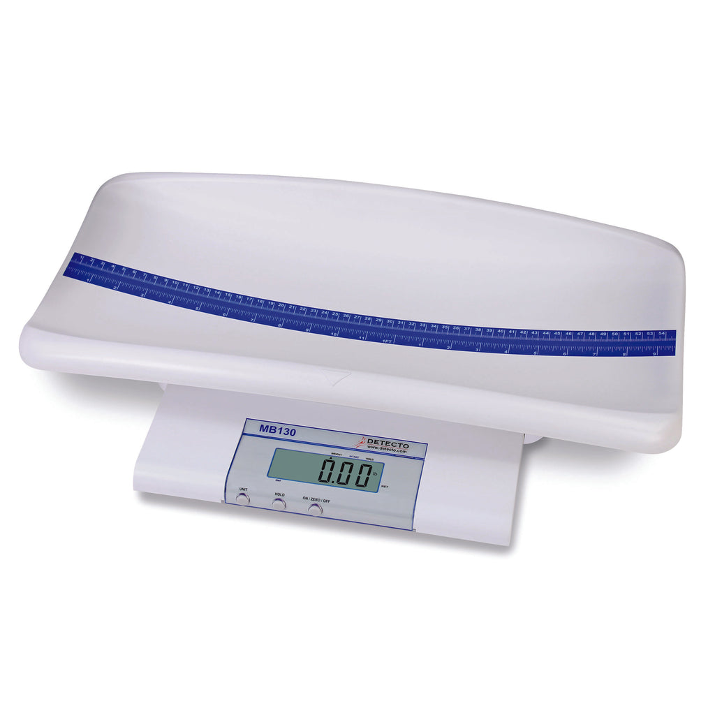 Detecto MB130 Digital Pediatric Scale – Convertable Infant & Toddler High-Precision Medical Scale