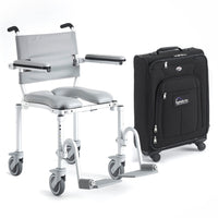 Nuprodx Multichair 4000TX Travel Roll-in Shower/Commode Chair