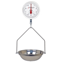 Detecto MCS Series Hanging Dial Scale with Fish Pan