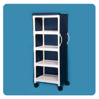 IPU 4-Shelf Multi-Purpose Cart with Cover