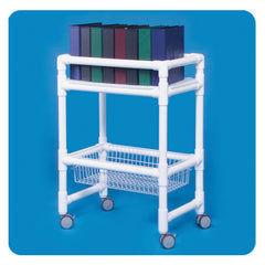 IPU Mobile Chart Rack with Wire Basket