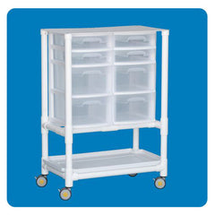 IPU Lockable Nursing Supply Cart