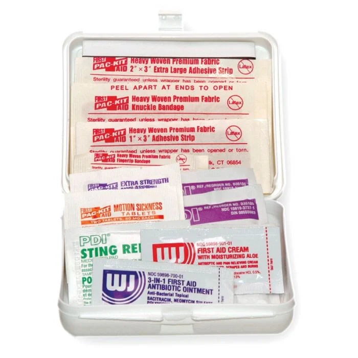 First Aid Only Pocket Travel Kit | 23-Piece Plastic Case