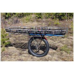 Cascade Rescue Terra Tamer Lightweight All-Terrain Wheel, 2-Piece Packable, Titanium Frame